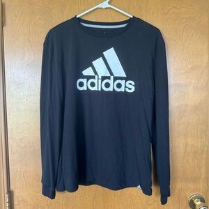 Adidas Black and White Women’s Long Sleeve